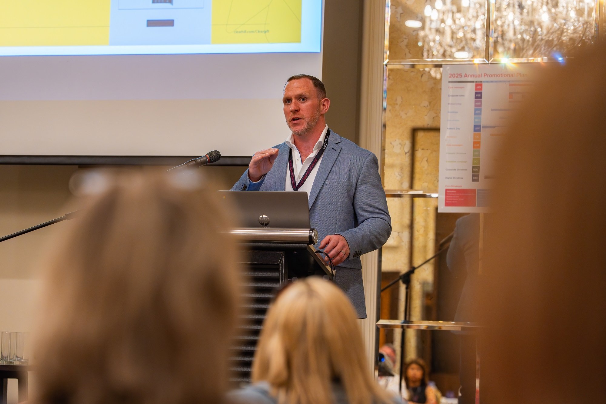 Brian presenting